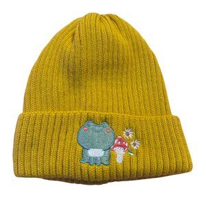 Yellow Frog Beanie